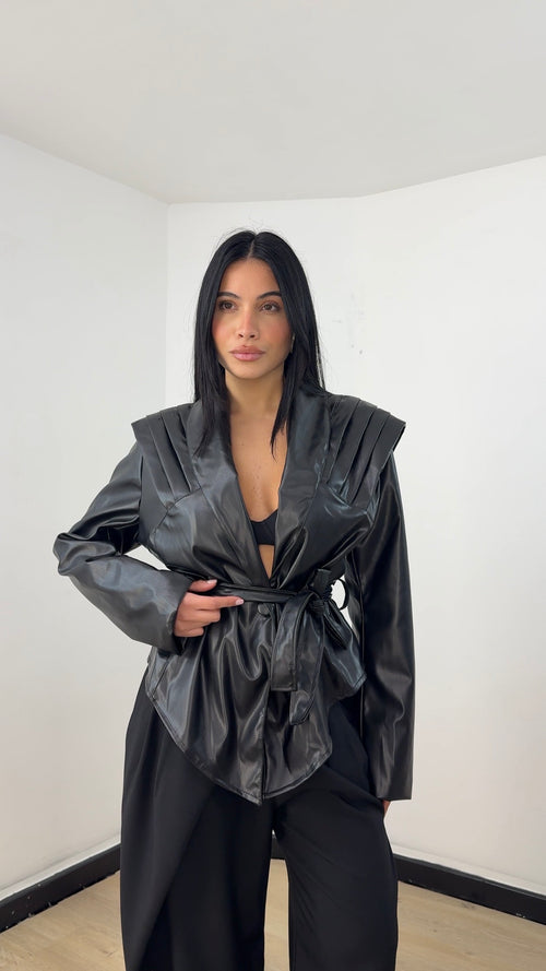 Trench Ecopelle Imperial Nero