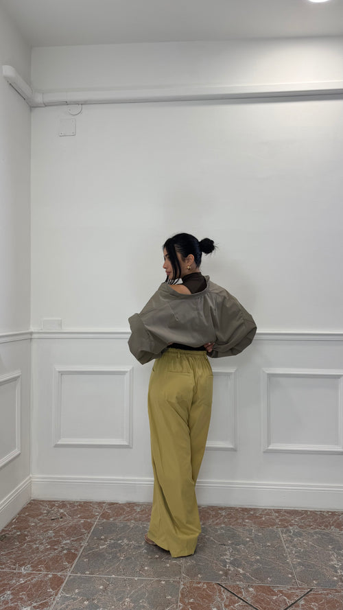 Pantalone Diva Senape