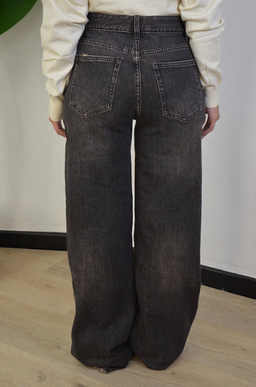 Jeans Wide Leg Vintage Wash