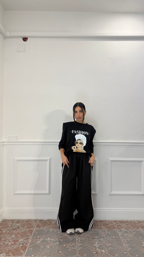 T-Shirt Fashion Icon Nera