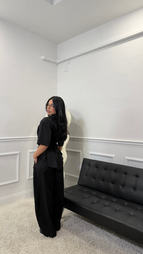 Coordinato Bustier Nero