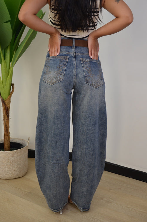 Jeans Ricamo