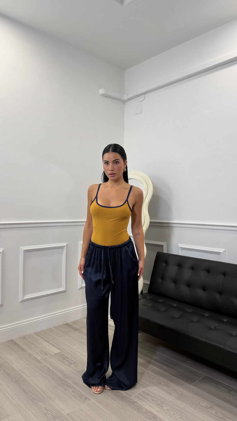Pantalone in Satin