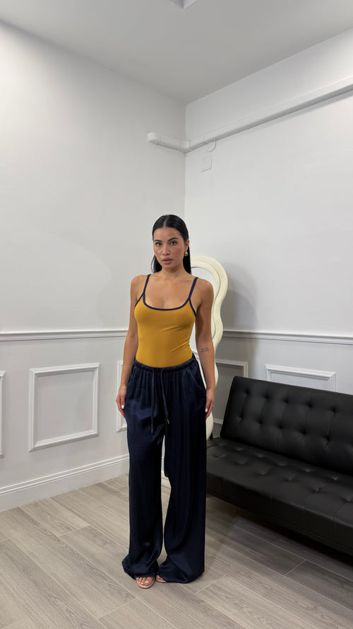 Pantalone in Satin
