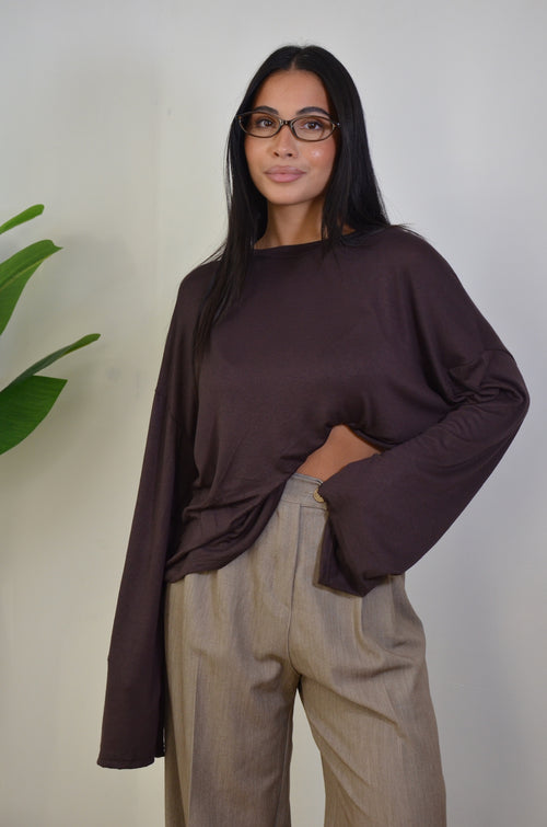 Long Sleeve Semi Velata