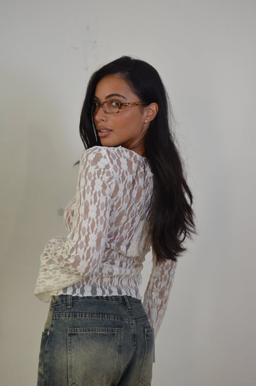 Maglia Loren in pizzo