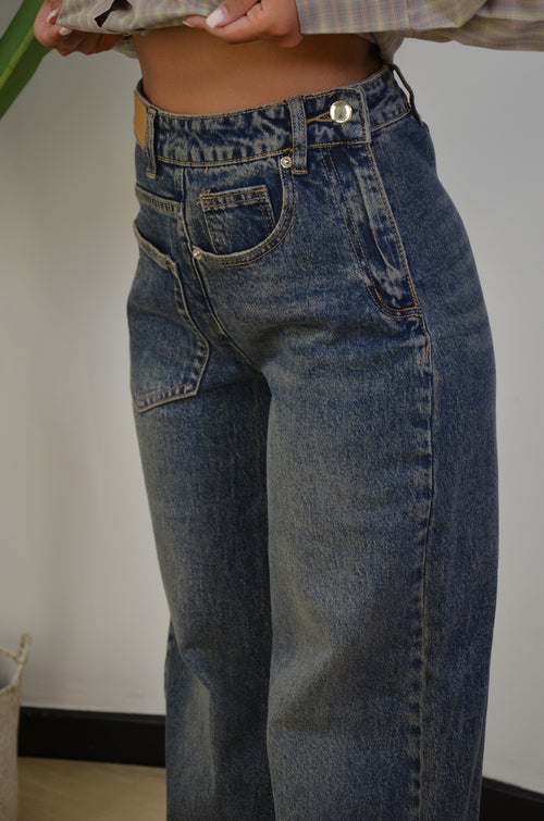 Jeans Double Pocket