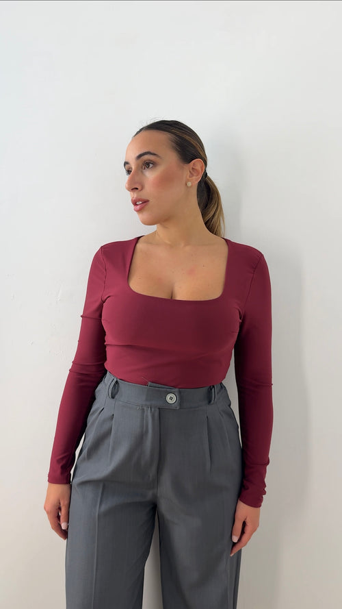 Body Scollo quadrato