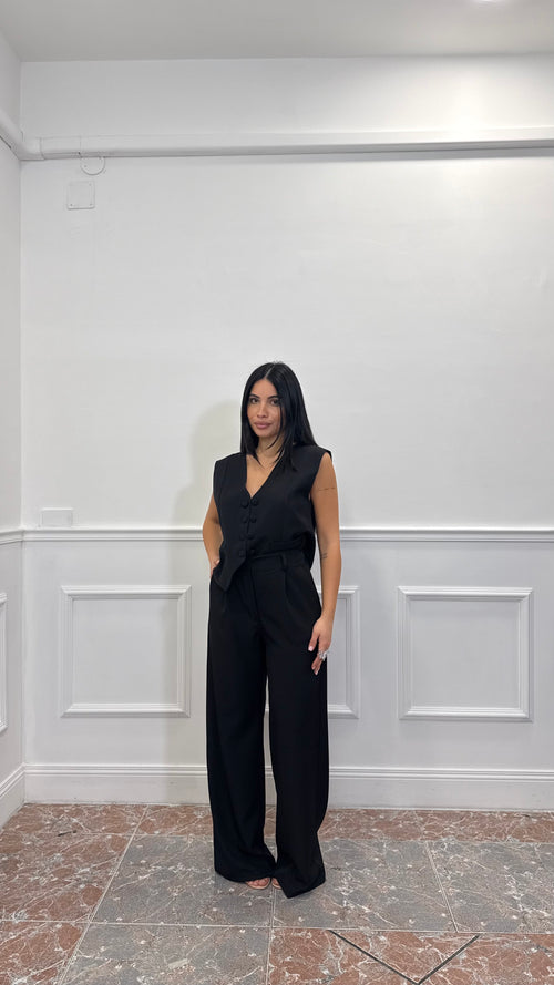 Tailleur Classy Gilet Nero