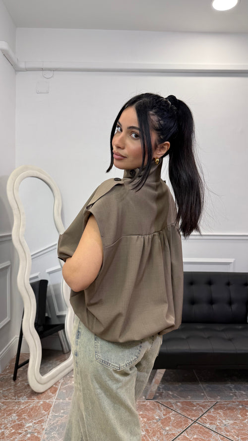 Gilet Lovely Fango