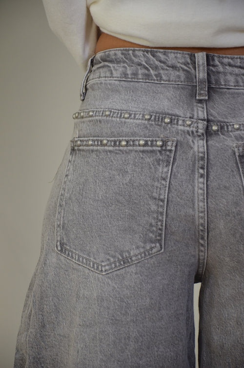 Jeans Silver con borchie