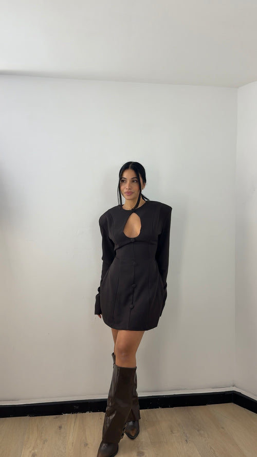 Dress Desirè Marrone