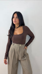 Body Scollo quadrato