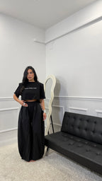 Pantalone Sporty Just West Nero