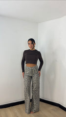 Jeans Leopard