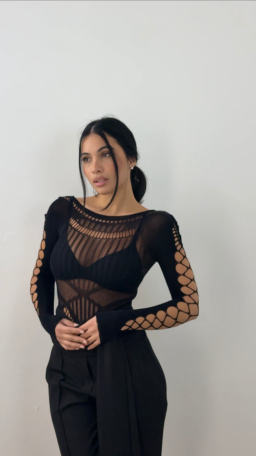 Body Lingerie traforato