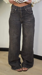 Jeans Wide Leg Vintage Wash