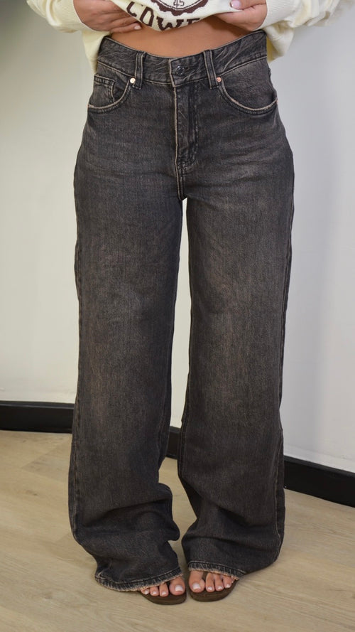 Jeans Wide Leg Vintage Wash