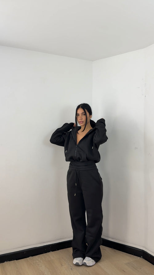 Coordinato di tuta Aria Nero