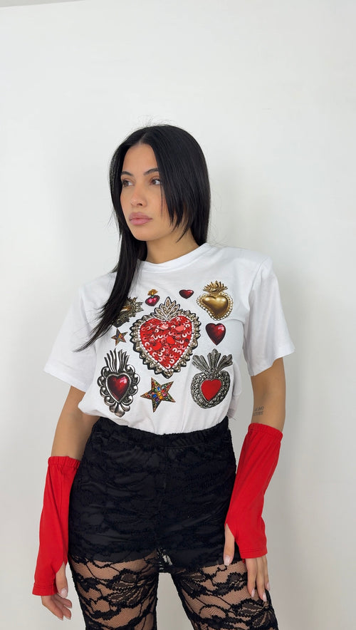 Shirt cuore sacro