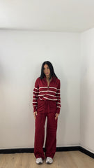 Coordinato Berton Chic Bordeaux