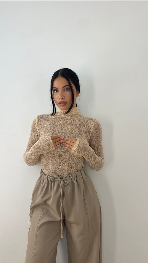 Maglia in pizzo