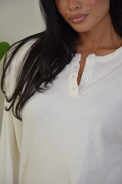 Pull Over con bottoncini