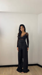 Pantalone Paris Nero