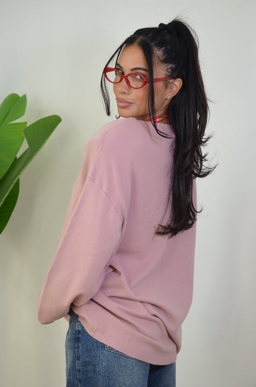 Pull Over con bottoncini