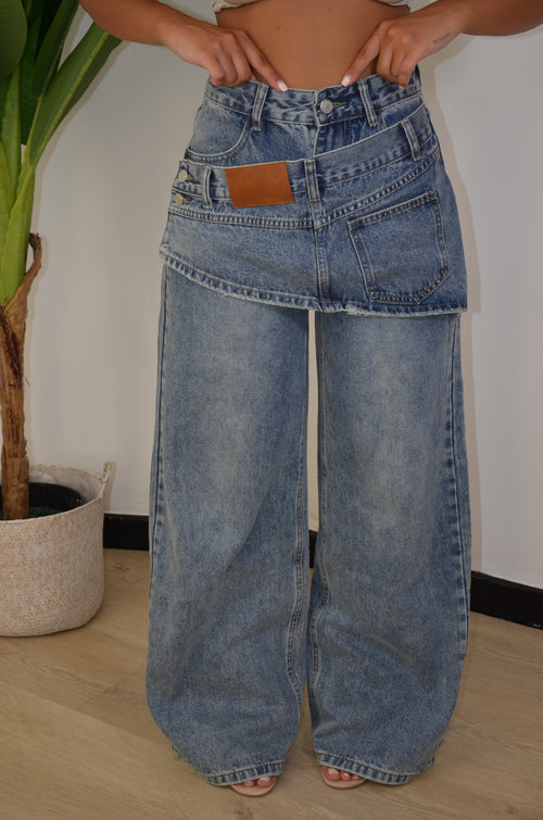 Jeans Double Layer