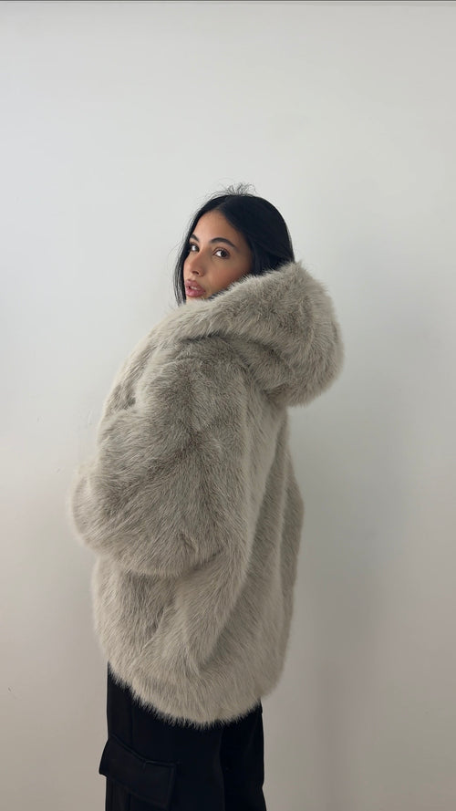 Eco-Fur Icon Beige