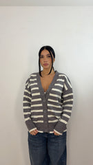 Cardigan Berton Grigio