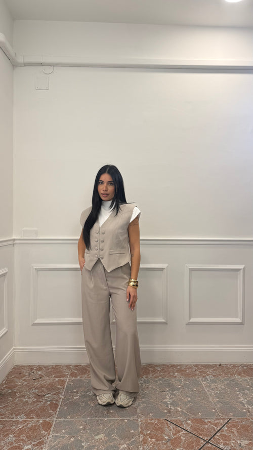 Tailleur Classy Gilet Fango