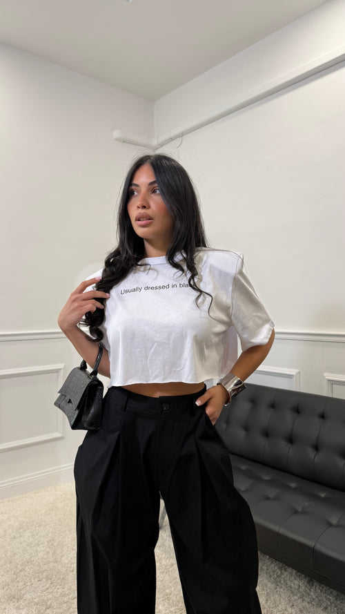 Shirt Crop Just West