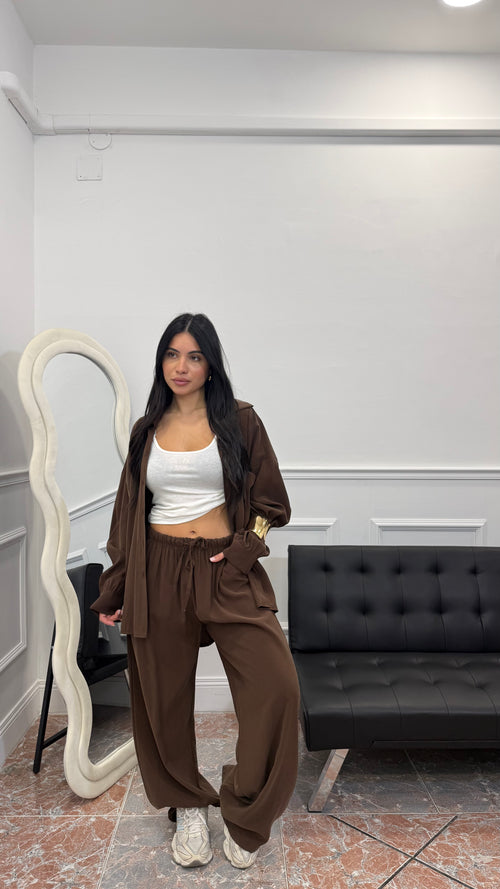 Coordinato Easy Marrone