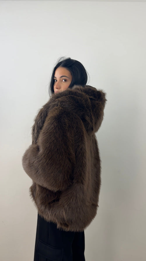 Eco-Fur Icon Marrone