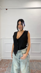 Gilet Basic Nero