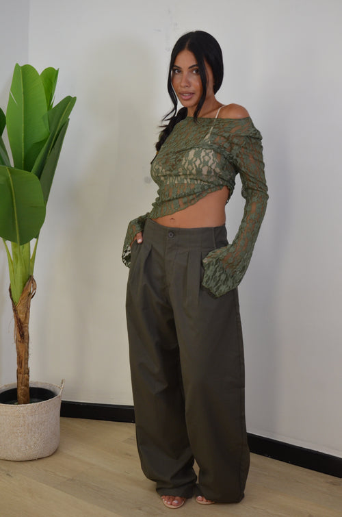 Pantalone Balloon Elegance