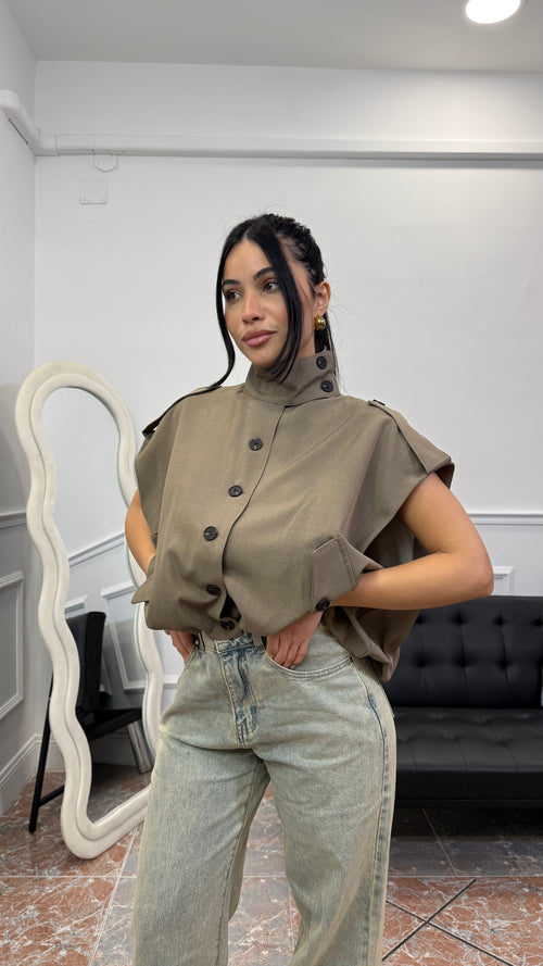 Gilet Lovely Fango