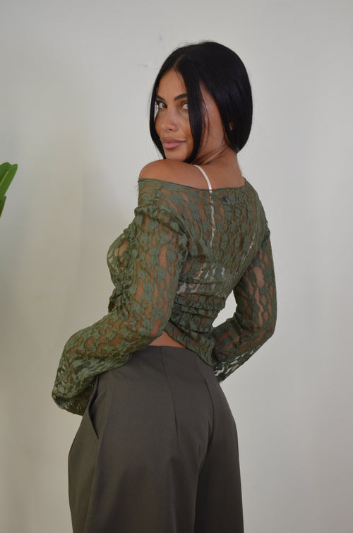 Maglia Loren in pizzo