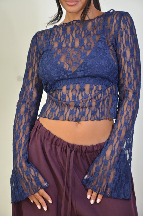 Maglia Loren in pizzo