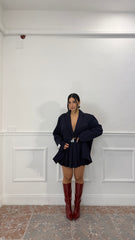 Coordinato Skort Blu Navy