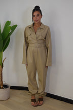 Jumpsuit in ecopelle