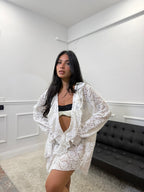 Dress camicione in pizzo