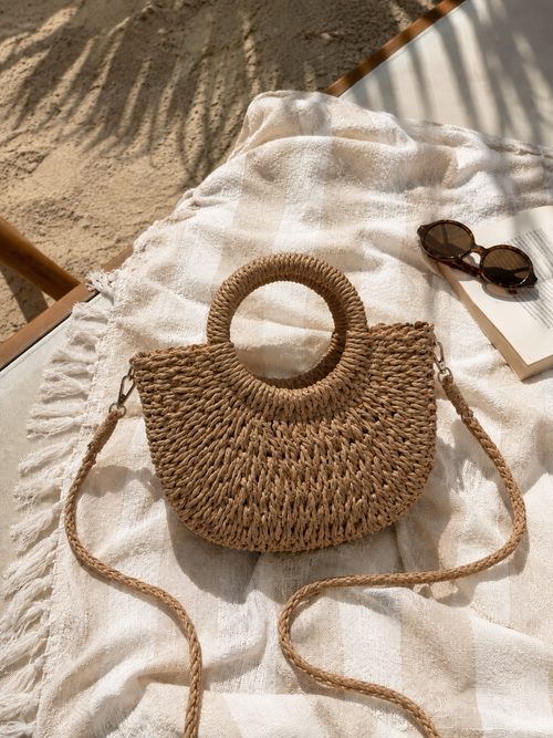 Borsa in paglia Cachi