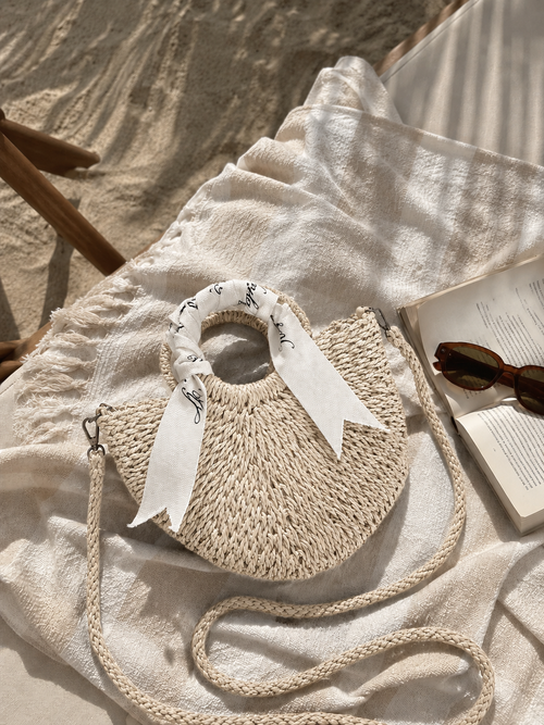 Borsa in paglia Beige