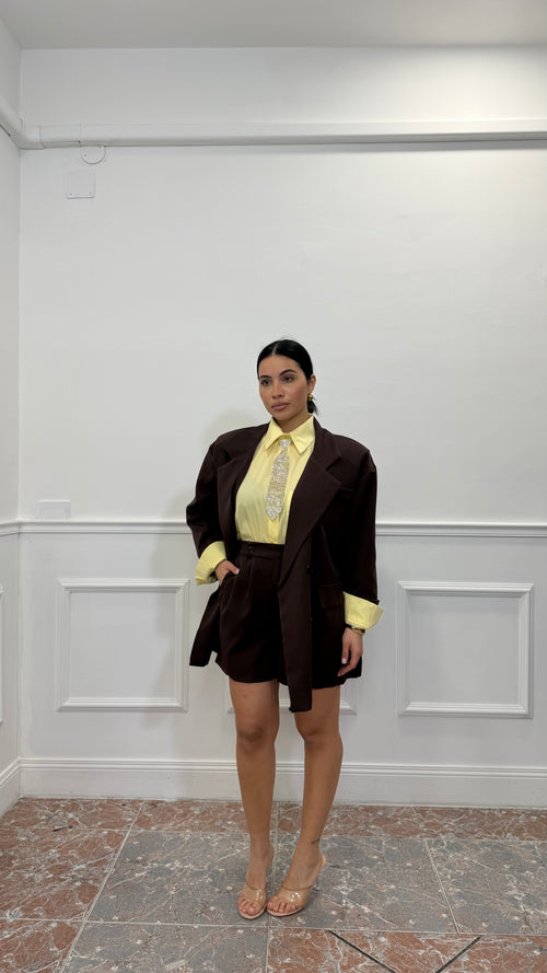 Tailleur Man Marrone