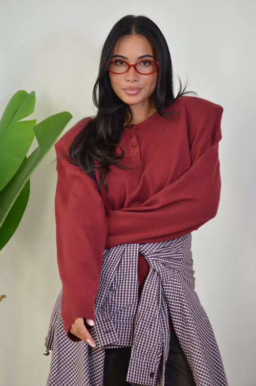 Pull Over con bottoncini