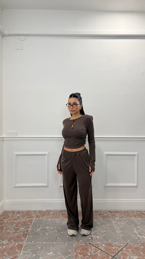 Coordinato Botton Mood Marrone
