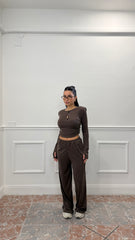Coordinato Botton Mood Marrone